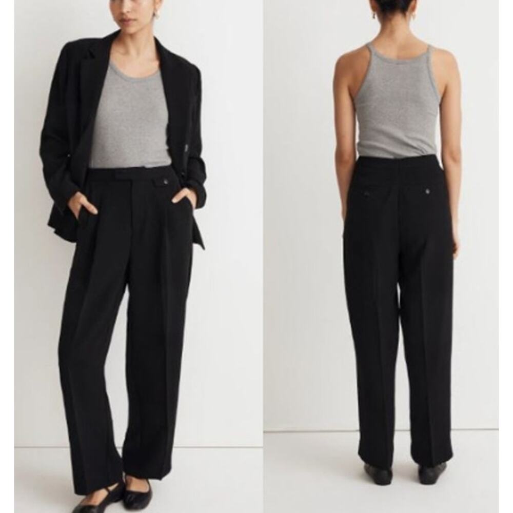 Madewell Black Rosedale Trousers